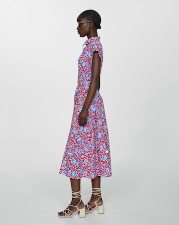 Mango Apple Floral Shirt Dress | Fashion World Mango Apple Floral Shirt Dress | Fashion World