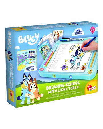 Bluey Drawing School with Light Table