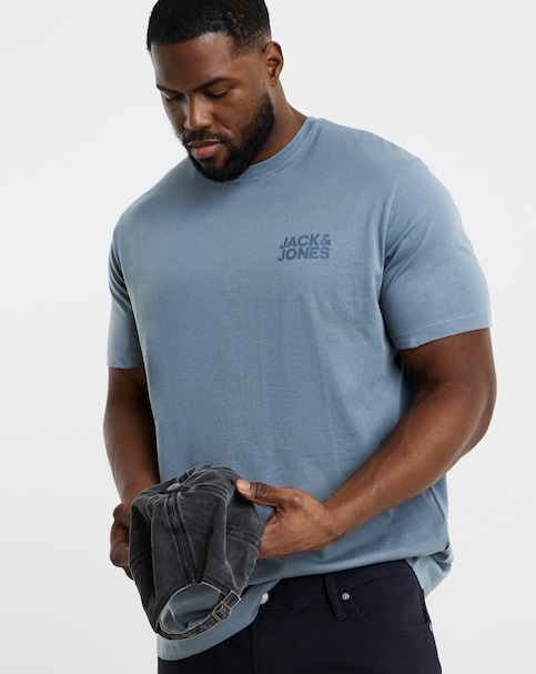 Jack & Jones Corp Logo T-Shirt - Blue