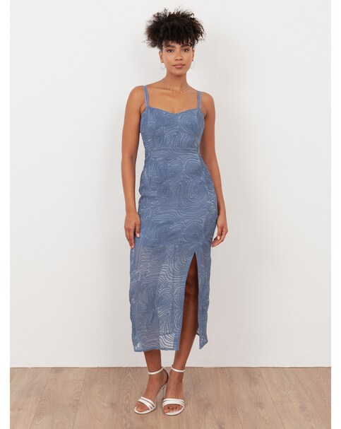 Maya Deluxe Textured Dress