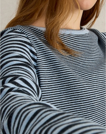 White Stuff Clara Sparkle Long Sleeve Tee