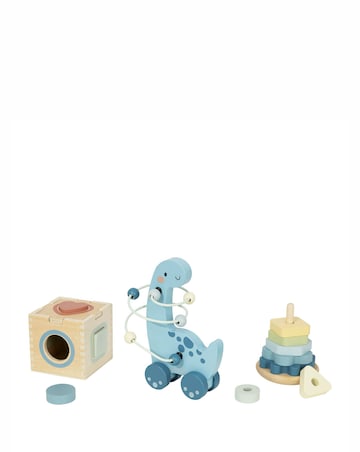 Tooky Wooden 3 in 1 Box Dinosaur