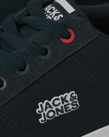 Jack & Jones Rob Canvas Combo Trainer - Navy/Red