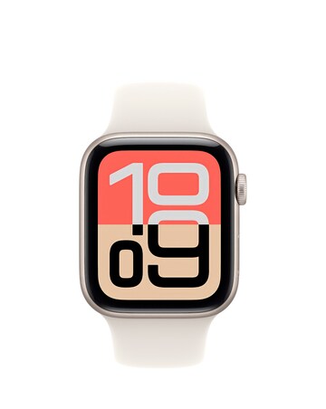 Apple Watch SE 3 GPS 44mm - Starlight Aluminium/Starlight Sport Band - M/L