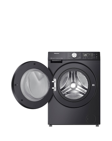 Hisense 5S Series WD5S1045BB 10.5KG Auto Dosing Freestanding Washer Dryer Black