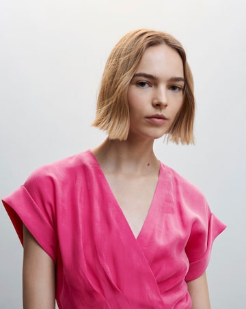 Mango Modal Wrap Dress