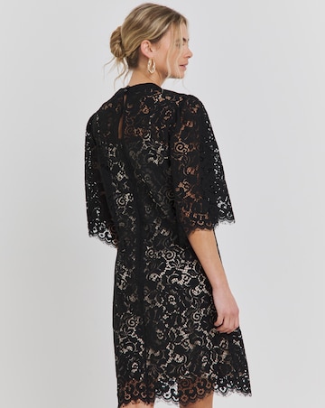 Joanna Hope Lace Swing Dress