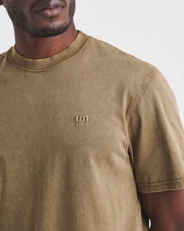 Union Garment Dyed T-Shirt-Brown