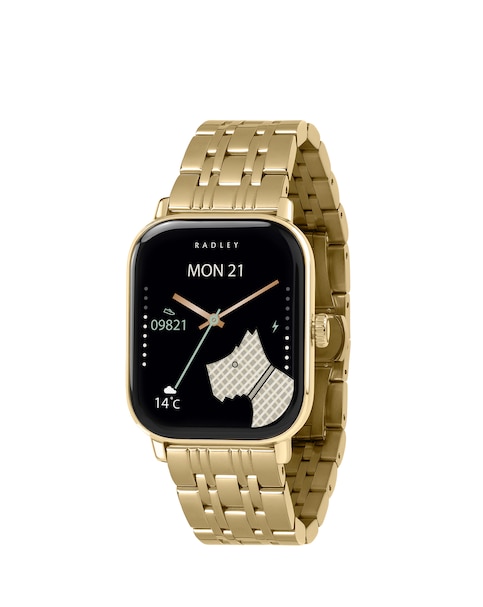 Radley Series 56 Metal Link Strap Smart Watch - Gold