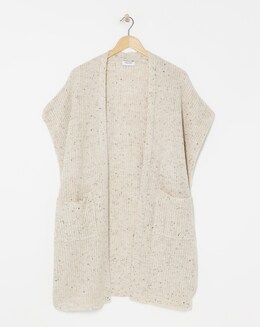 Edge to Edge Neppy Throw On Cardigan