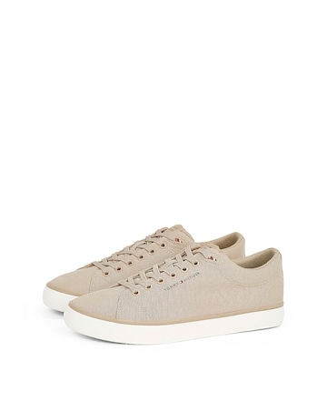 Tommy Hilfiger Hi Vulc Low Trainer - Beige