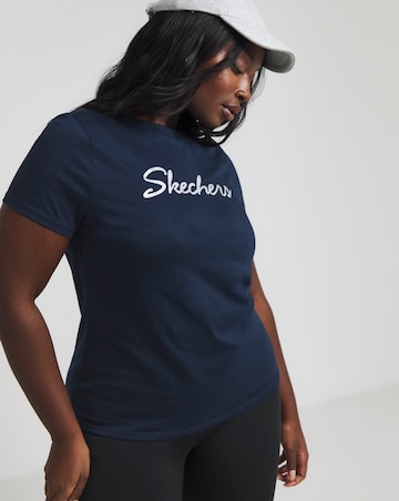 Skechers Metallic Logo Tee