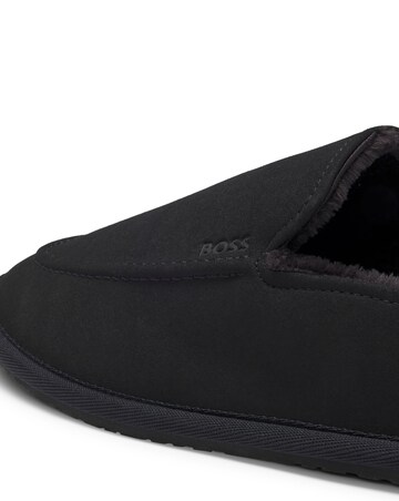BOSS Lined Muled Slipper - Black