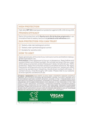 Garnier Ambre Solaire Super UV Refreshing Water Fluid Tinted