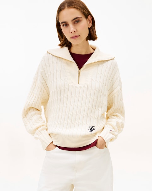 Tommy Hilfiger Cable Zip Hoodie