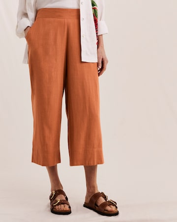 Julipa Cropped Linen Trousers