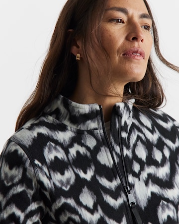 Zip Through Slim Fleece Jacket