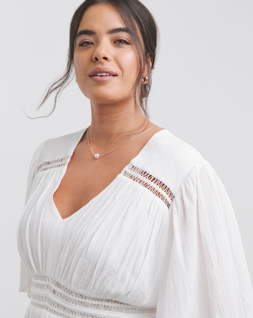 Joanna Hope Crinkle Maxi Dress