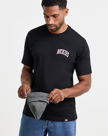 Dickies Aitkin Short Sleeve Chest Logo T-Shirt - Black