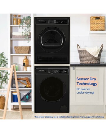 Russell Hobbs RH8CTD111B, 8kg, Condenser Tumble Dryer - Black