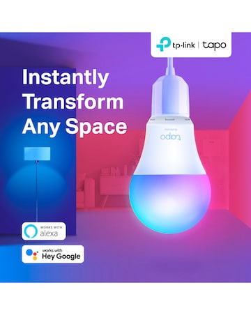 TP-Link Tapo smart Wi-Fi Light multi-color Bulb B22