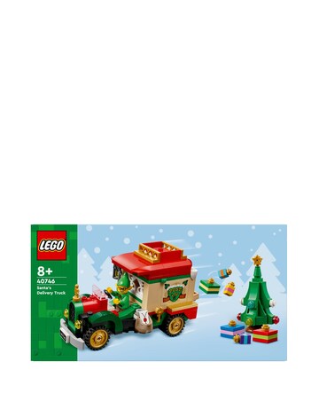 LEGO Santa's Delivery Truck Pretend Play Toy with Christmas Presents 40746