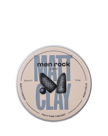 Men Rock Matt Clay - High Hold, Matt Finish, 30ml