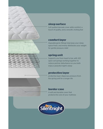 Silentnight Essentials Comfort Mattress