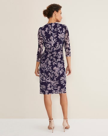 Phase Eight Vera Floral Mesh Dress