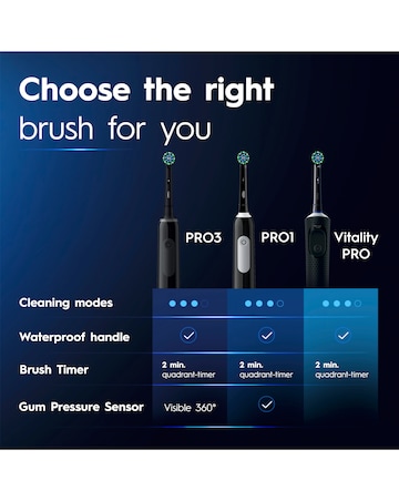 Oral-B Vitality Pro Black Electric Toothbrush