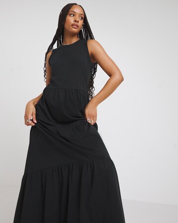 jersey bardot dress Bardot Jersey Maxi Dress-Green Tambourine