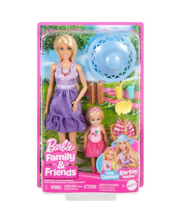 Barbie Family & Friends Dolls with 2 Dolls & Accessories