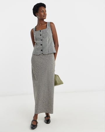 Gingham Waistcoat