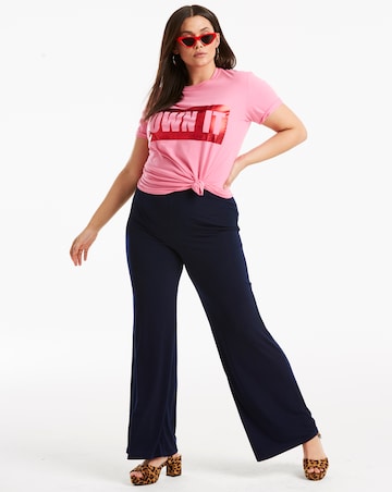 Joanna Hope luxe Jersey Palazzo Trousers Long