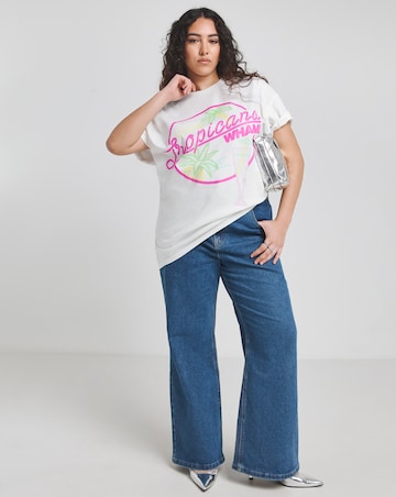 White Wham Club Tropicana License T-Shirt