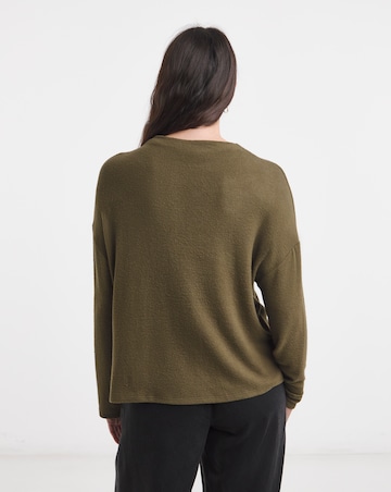 Soft Touch Slash Neck Top