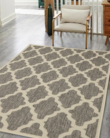 Trellis Gel Flatweave Rug