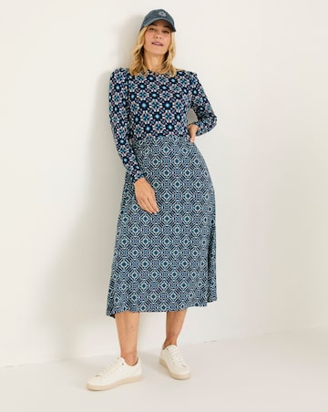 Fatface Fia Batik Midi Dress
