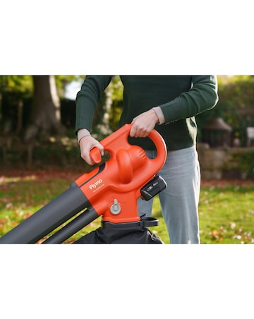 Flymo 18V EasiBlowVac Leaf Blower & Vacuum 4.0Ah Battery & Charger