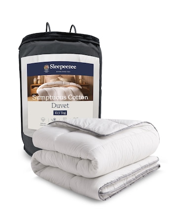 Sleepeezee Sumptuous Cotton 10.5 Tog Duvet