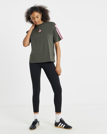 adidas 3 Stripes Boyfriend T-Shirt