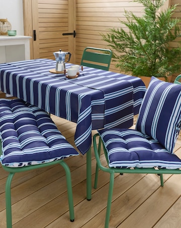 Stripe Wipe Clean Table Runner