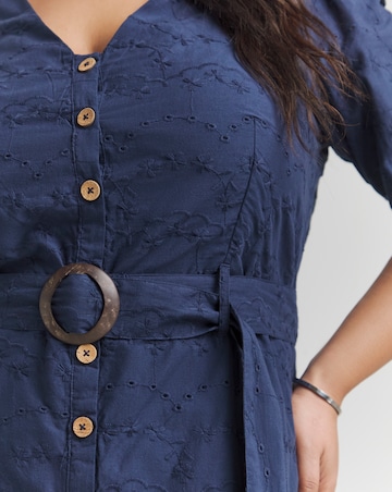 Joe Browns Molly Broderie Belted Midaxi Dress