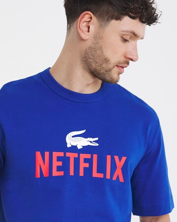 Lacoste X Netflix Logo T-Shirt