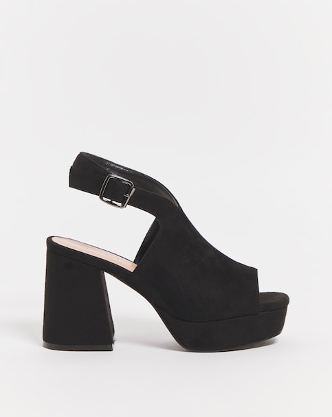 Goldie Scoop Front Shoe Boots - Extra Wide Fit (EEE)