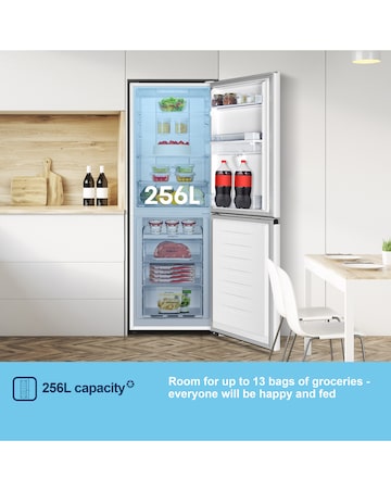 Fridgemaster MC55251DE Fridge Freezer White