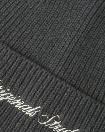 Jack & Jones Norrebro Embroidered Beanie - Grey