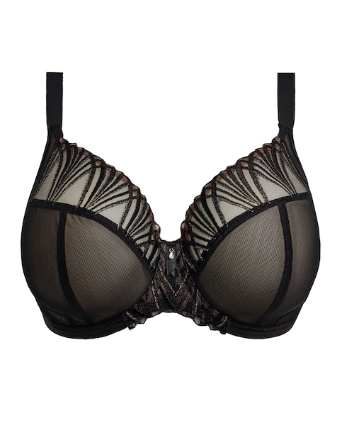 Elomi Reja Plunge Wired Bra Black