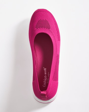 Cushion Walk Fly Knit Ballerina E Fit