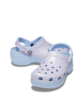 Crocs Glitter Platform Clog